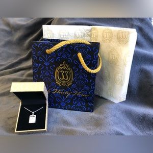 Disneyland Club 33 Front Door Necklace